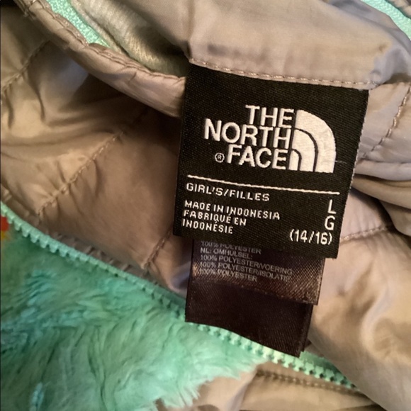 The Northface girls reversible jacket Sz L - Picture 9 of 11